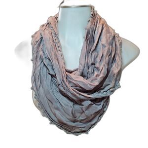 Van Heusen Infinity Scarf Gray Unisex Soft Knit Circle Casual Cozy Accessory